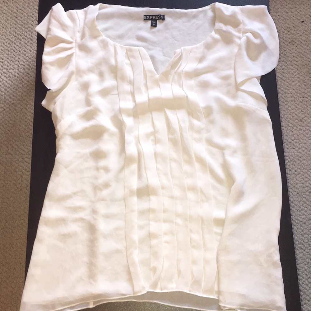 5/$25 white blouse